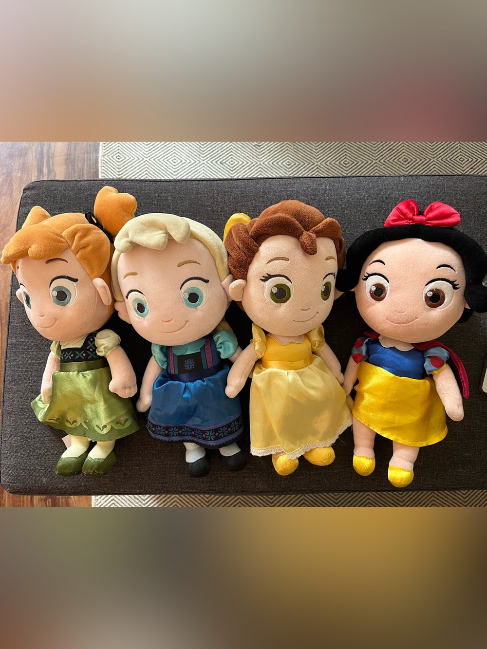 Disney Princess toddler Plush Doll set of 4